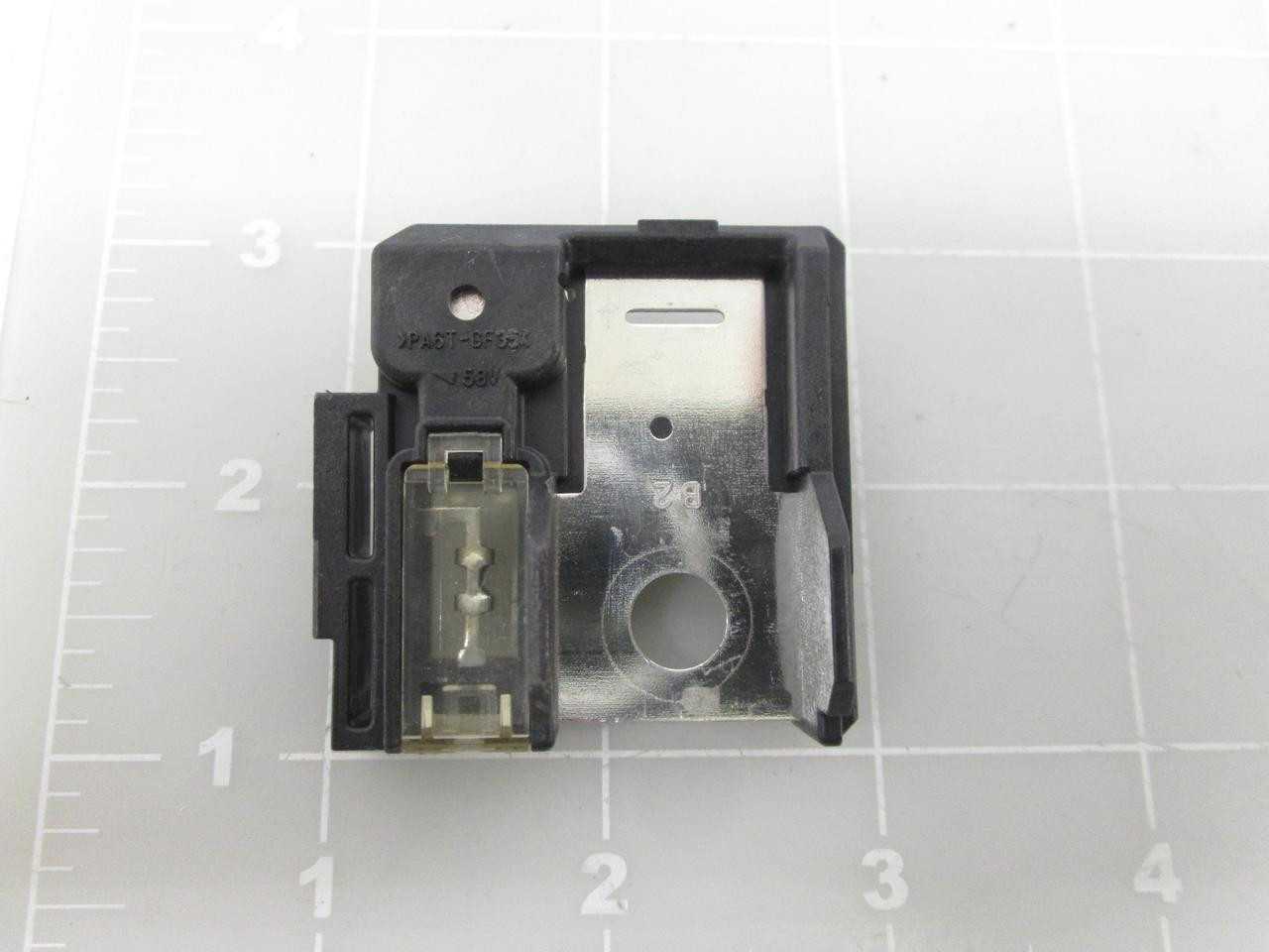 LOT OF 296 PA6T-GF35 RELAY FUSE T59103 - ELECTRICAL RELAYS