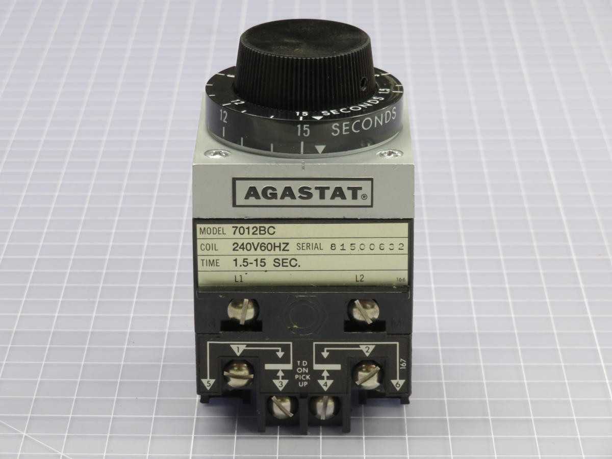 AGASTAT 7012BC TIME DELAY RELAYS T210814 - TIME DELAY RELAY