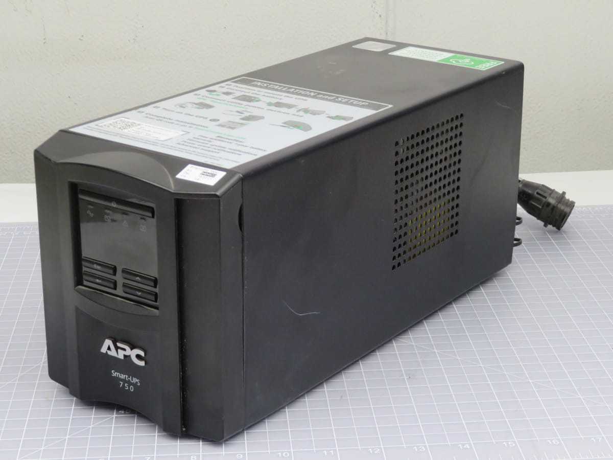 APC SMART-UPS SMT750IC UNINTERRUPTIBLE POWER SUPPLY T198205 - POWER SUPPLIES