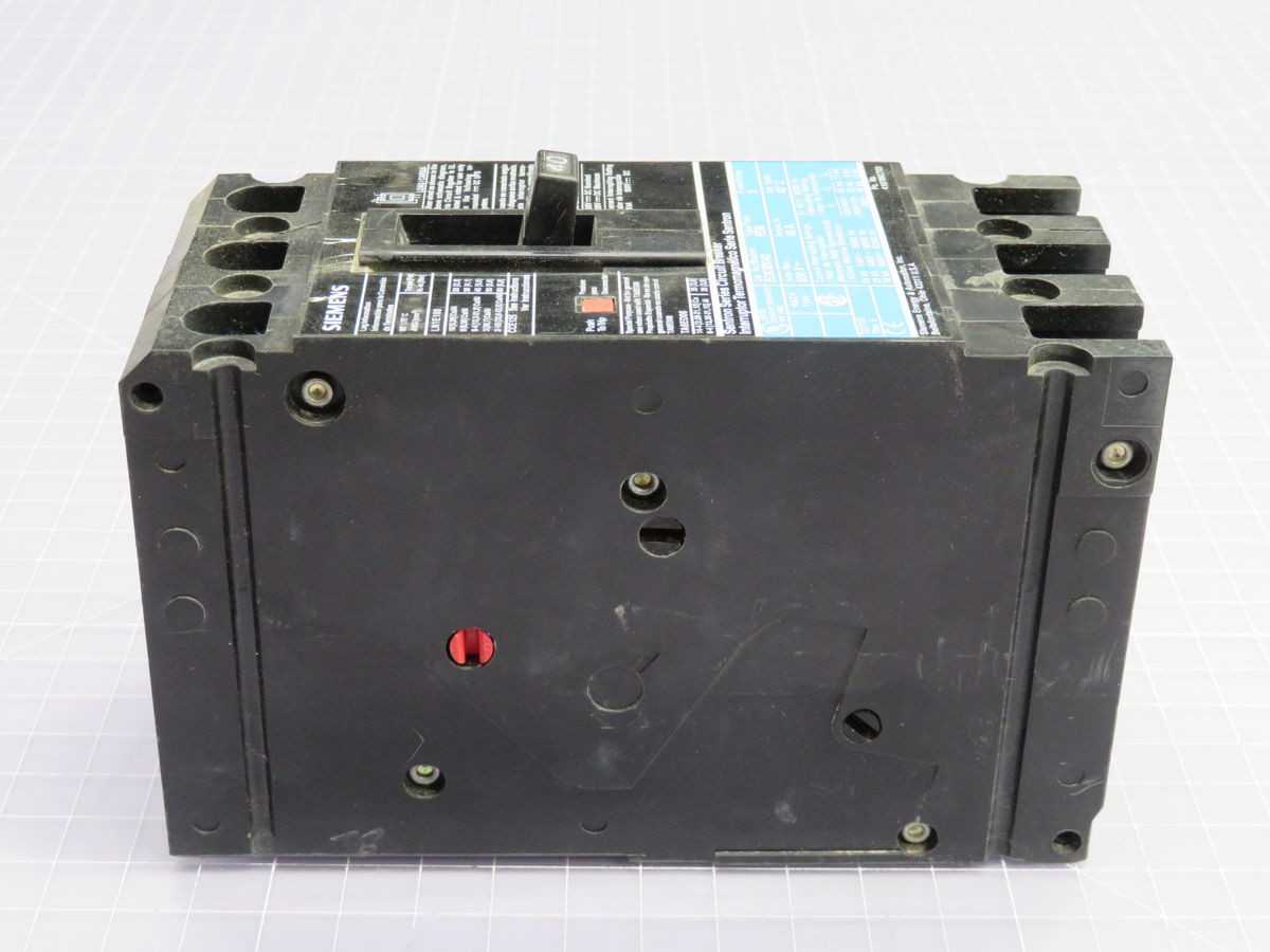 SIEMENS ED63B040 CIRCUIT BREAKER T254296 - CIRCUIT BREAKERS