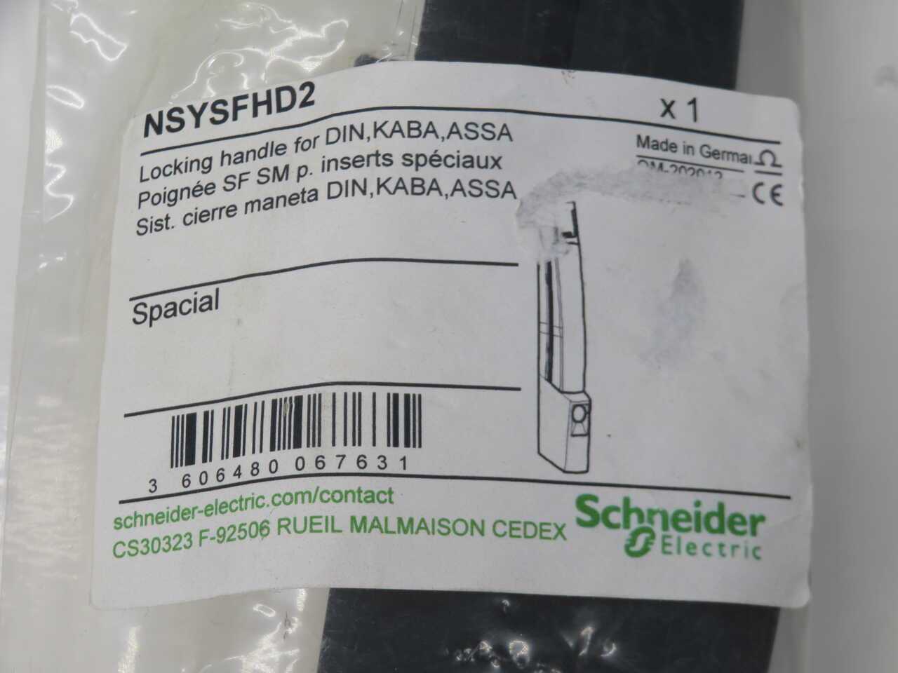 Lot Of 50 Schneider NSYSFHD2 Panelset Enclosure Handle/Lock Systems - ELECTRICAL ENCLOSURES