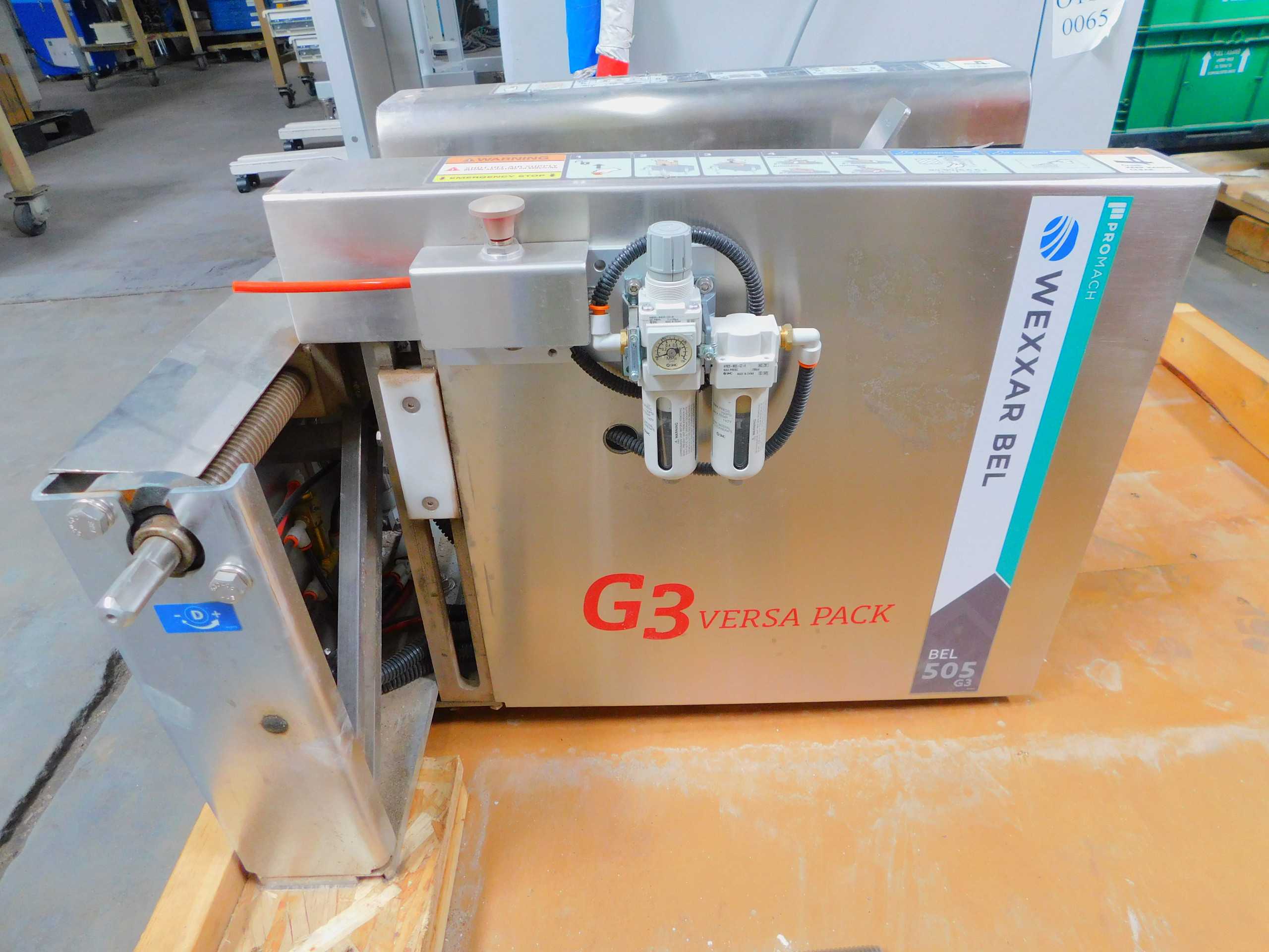 Wexxar Bell 505G3 Semi-Automatic Case Former, Pneumatic, 80-90 PSI - PACKAGING