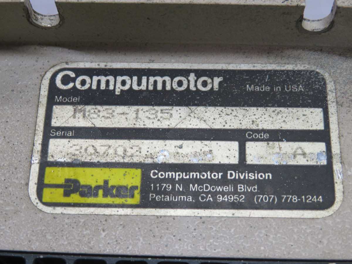 PARKER M83-135 SERVO MOTOR T248683 - SERVO