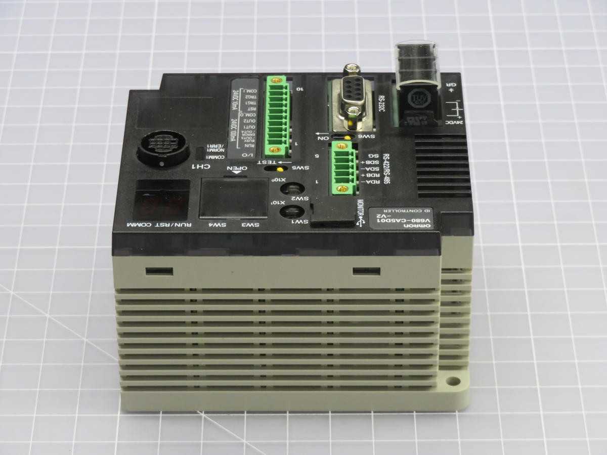 OMRON V680-CA5D01-V2 ID SYSTEM CONTROLLER T240127 - PLC MODULES