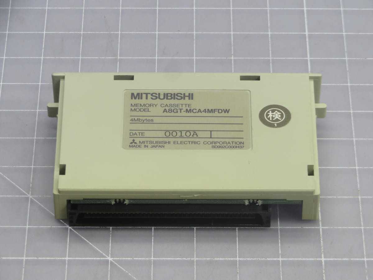 MITSUBISHI A8GT-MCA4MFDW MEMORY CASSETTE T241342 - PLC MODULES