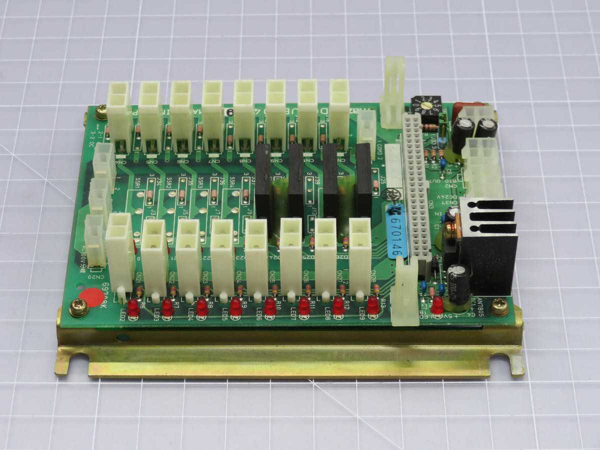 MAZAK D65UB004491 CIRCUIT CONTROL BOARD T221040 - PCB CIRCUIT BOARDS