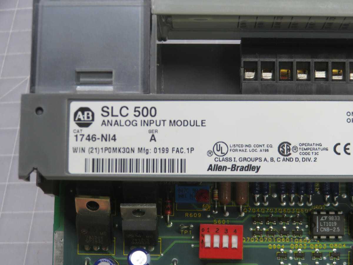 ALLEN BRADLEY 1746-NI4 ANALOG INPUT MODULE T244914 - MISCELLANEOUS