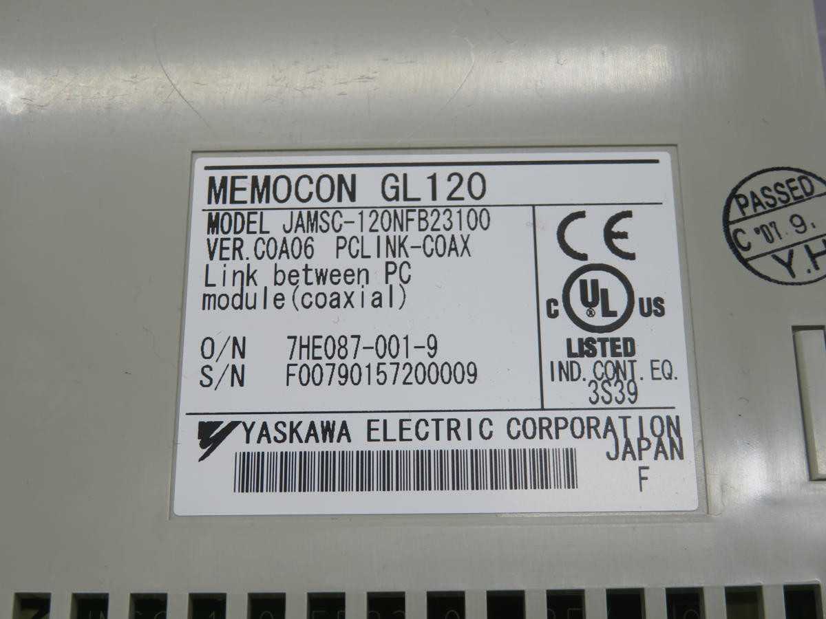 YASKAWA JAMSC-120NFB23100 PC LINK MODULE T223870 - PLC MODULES