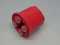 LOT OF 18 MBI FG47512010 MB2000-15 6350-A10 4 X 2 ELECTRICAL GLASTIC STANDOFF INSULATORS RED 5 KV T1 - ELECTRICAL COMPONENTS