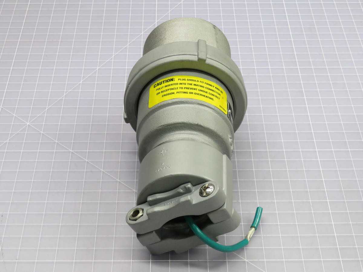 EMERSON AEP6352 60 AMP CLAMPING RING PLUG T236706 - PLUGS & RECEPTACLES