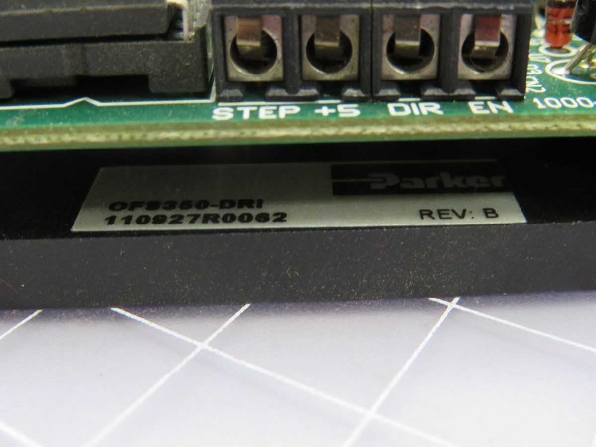 Parker OFS350-DRI Stepper Drive T248875 - High Performance Motion Control - SERVO DRIVES
