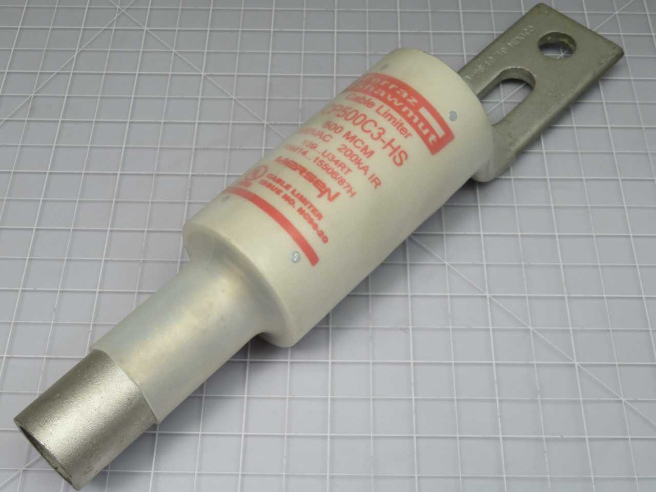 Ferraz Shawmut CP500C3-HS Cable Limiter 500 MCM 600VAC 200KAIR - FUSES