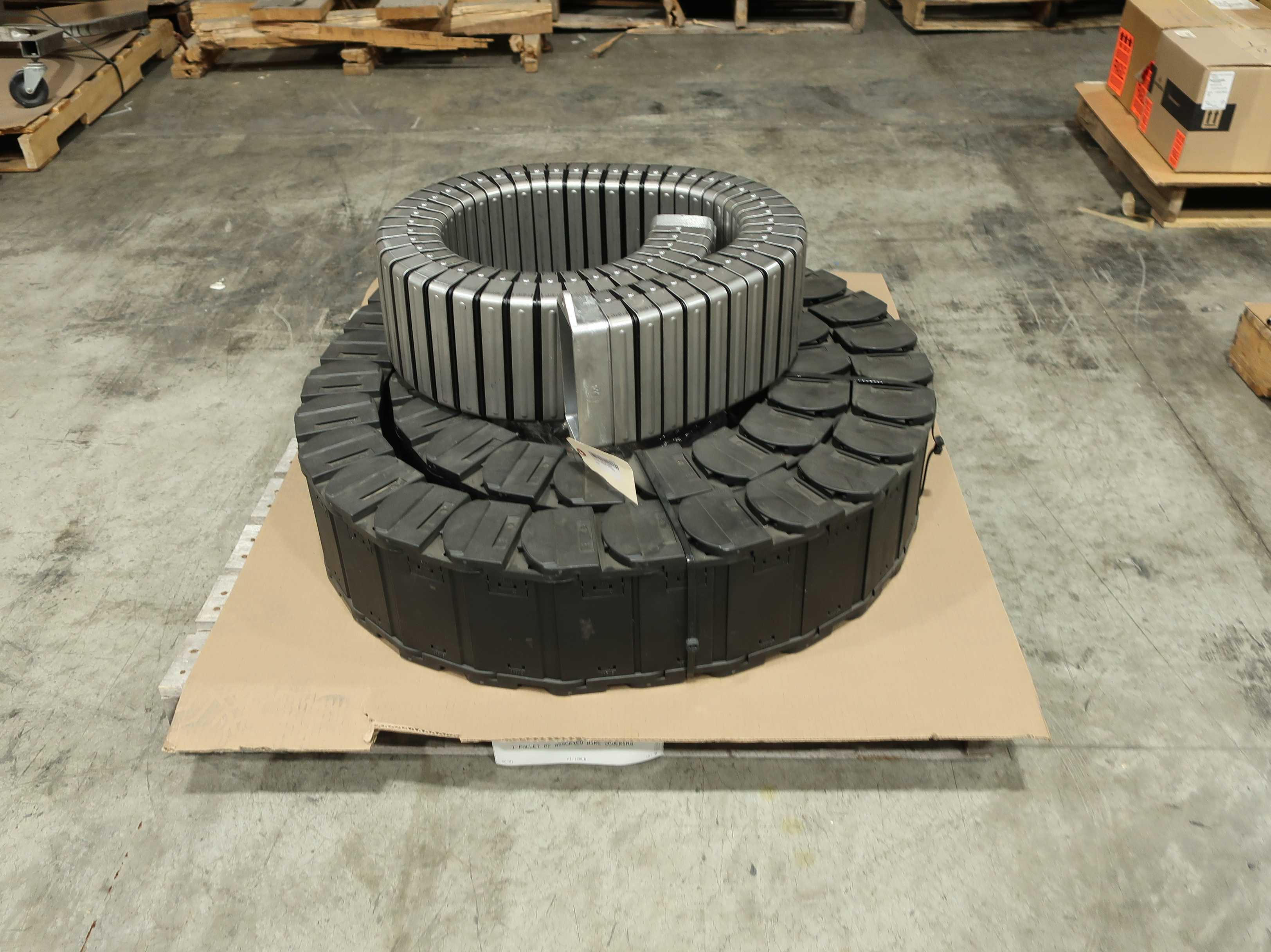 SKU 1788060 - PALLET OF ASSORTED WIRE COVERING - ELECTRONIC COMPONENTS