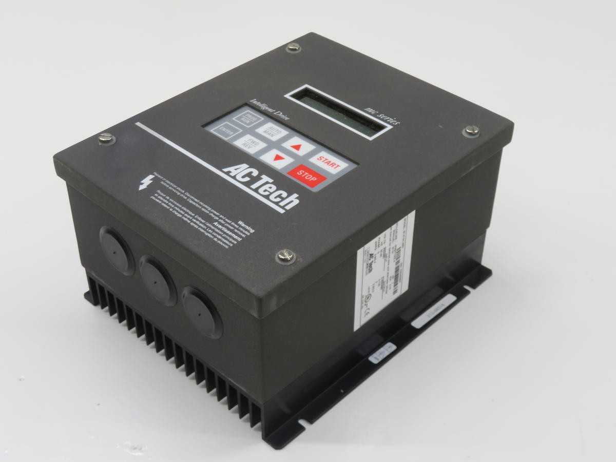AC TECH M1410C-863 ADJUSTABLE SPEED MOTOR CONTROL AC INVERTER DRIVE T230392 - AC VFD DRIVES