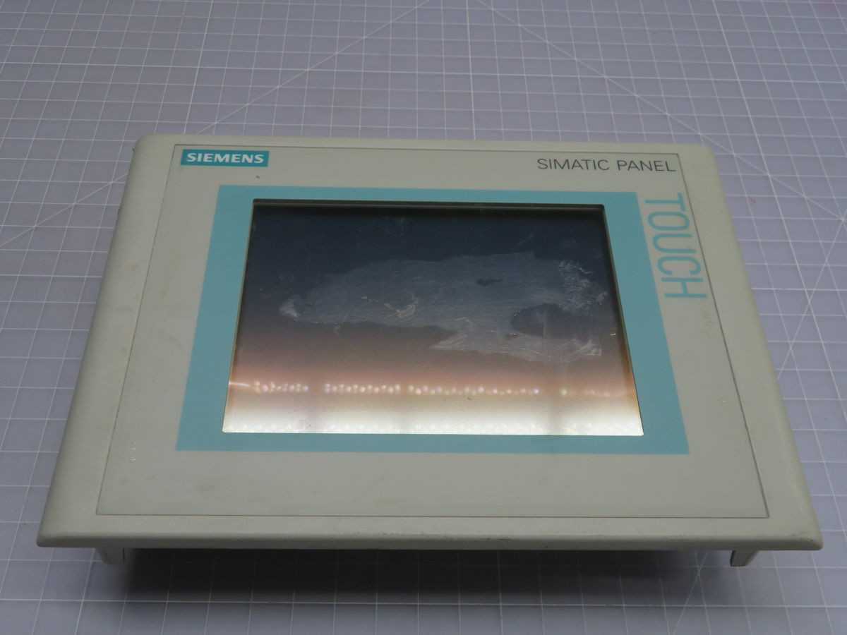 Siemens 6AV6640-0CA11-0AX1 Operator Interface - T249906 - HMIS & DISPLAYS
