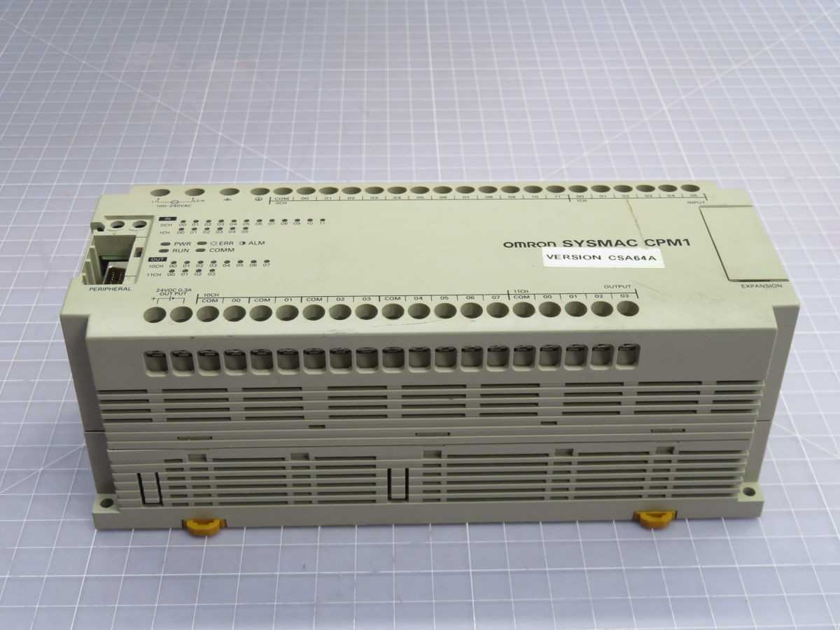 OMRON CPM1-30CDR-A PROGRAMMABLE CONTROLLER T250682 - PLC MODULES