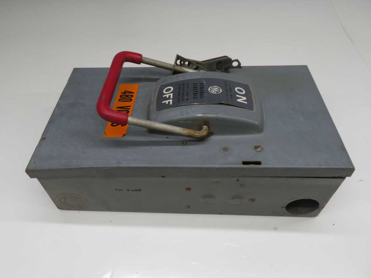 GE TH3362 Disconnect Switch T248793 - Reliable Power Control Solution - DISCONNECT SWITCHES