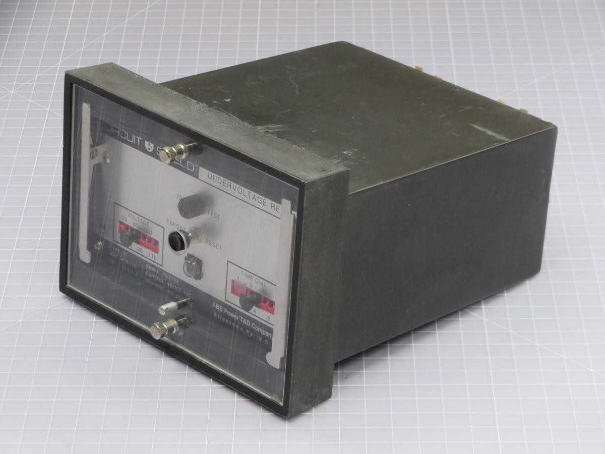 ABB 411R1175 Circuit Shield Undervoltage Relay Type 27 T210433 - PROTECTION RELAY