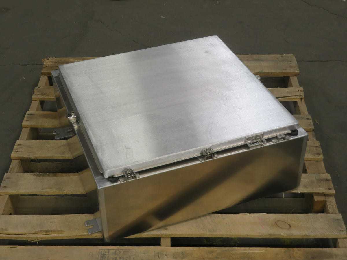 HOFFMAN A24H2408ALLP ALUMINIUM ENCLOSURE T225524 - ELECTRICAL ENCLOSURES