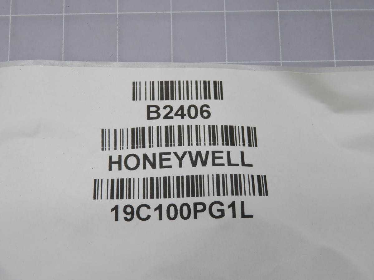 HONEYWELL 19C100PG1L JZ STAINLESS PRESSURE PRODUCTS T224060 - SENSORS
