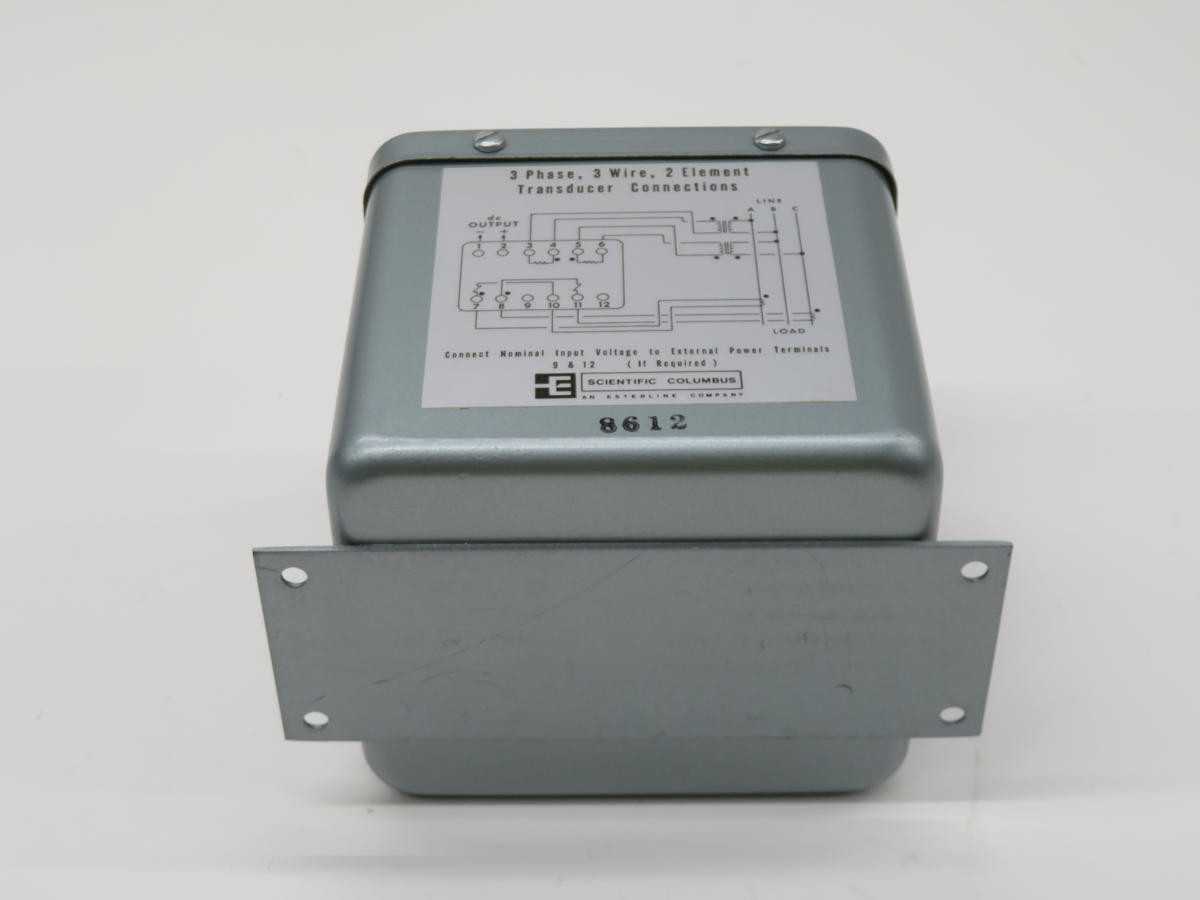 SCIENTIFIC COLUMBUS XL3-1K5A2-2 WATT TRANSDUCER T241822 - SENSORS