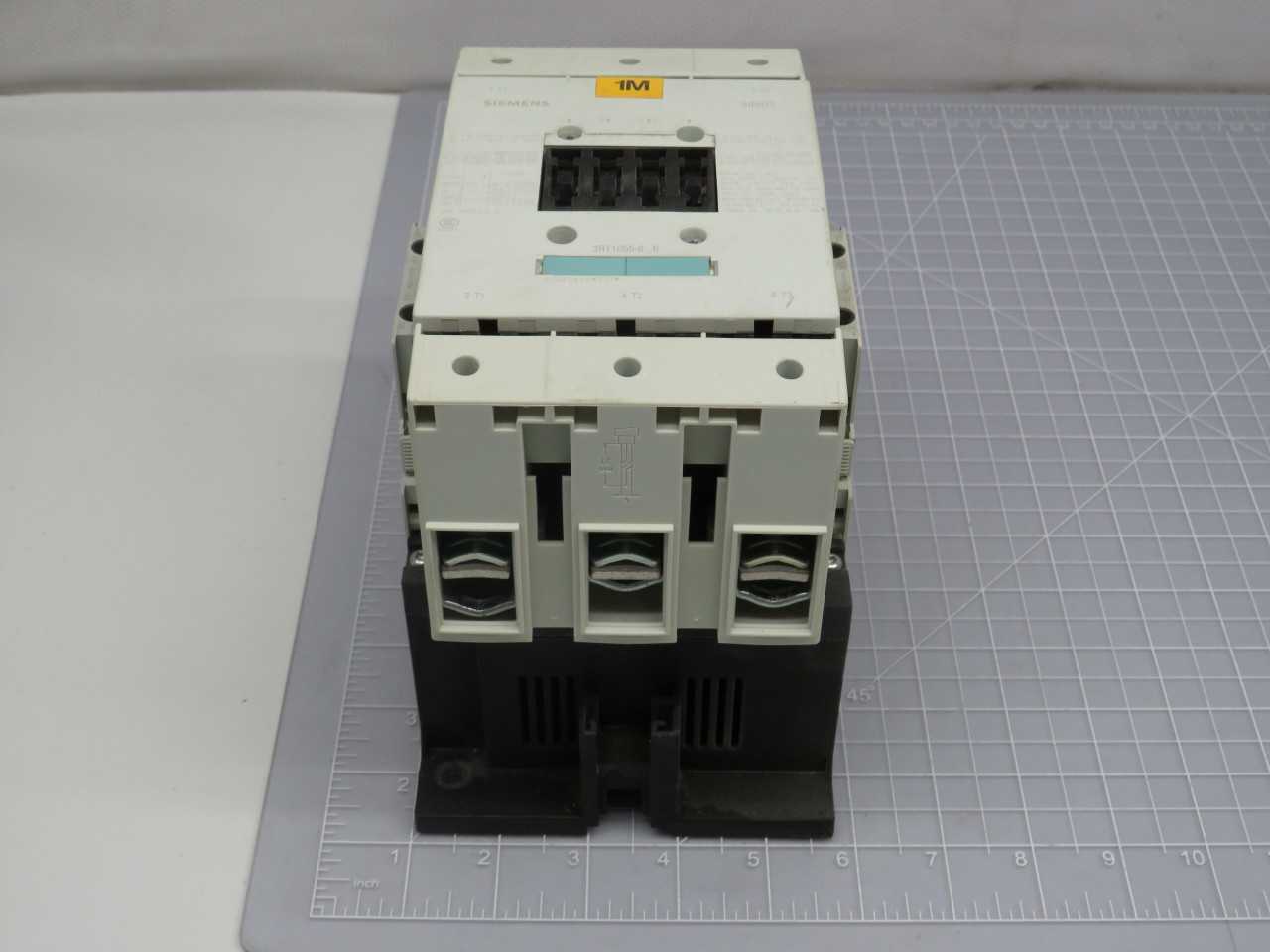 SIEMENS 3RT1055-6NF36 3RT1955-4G POWER CONTACTOR 150 AMP T183733 - CONTACTORS