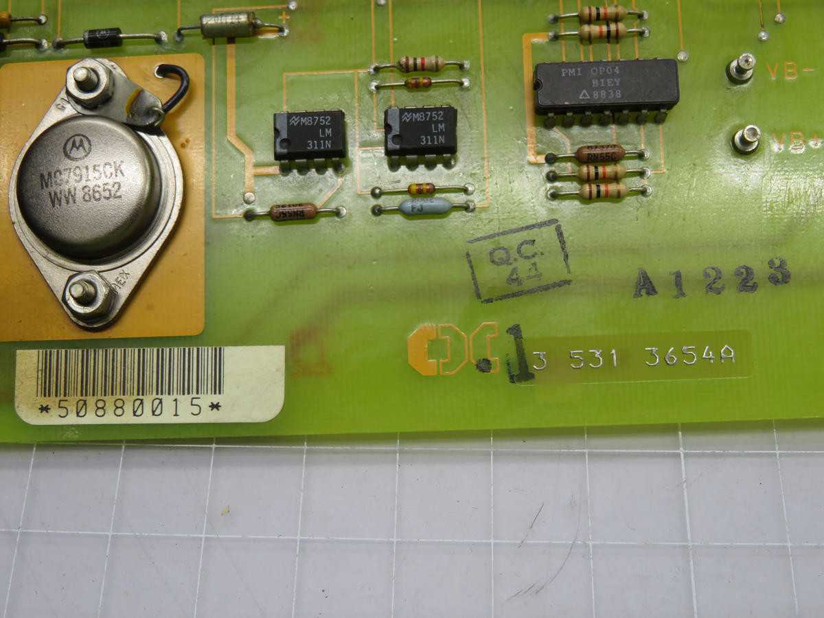 CINCINNATI MILACRON 3-531-3654A CONTROL / INTERFACE BOARD T215422 - OPERATOR CONTROLS
