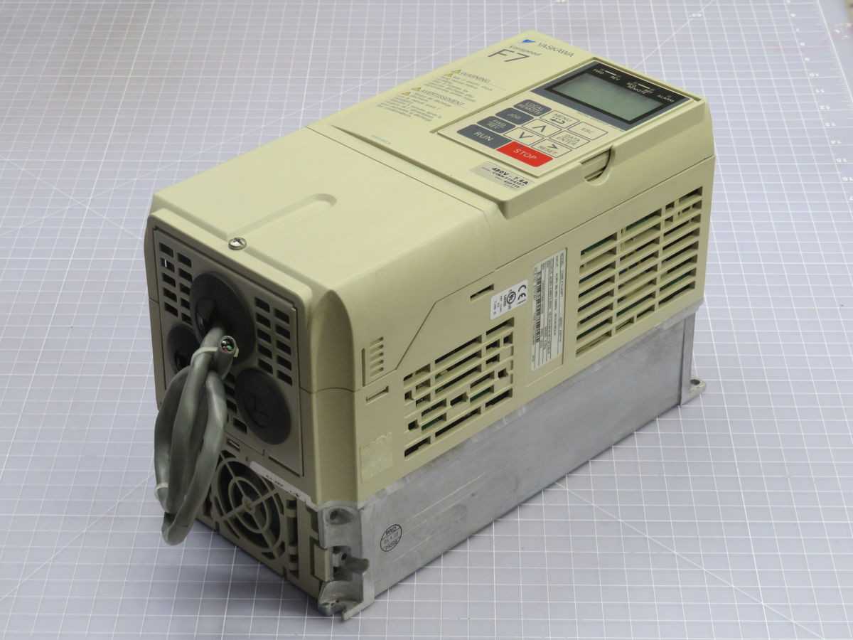 Yaskawa CIMR-F7U43P7 AC Inverter Drive - High Performance Drive T248888 - AC VFD DRIVES