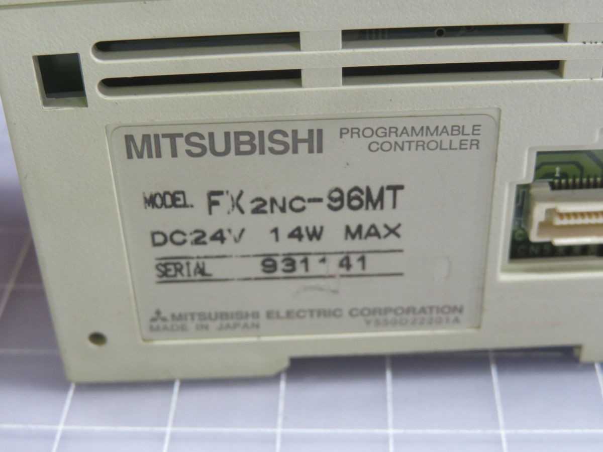Mitsubishi FX2NC-96MT Programmable Controller T247373 - PLC MODULES