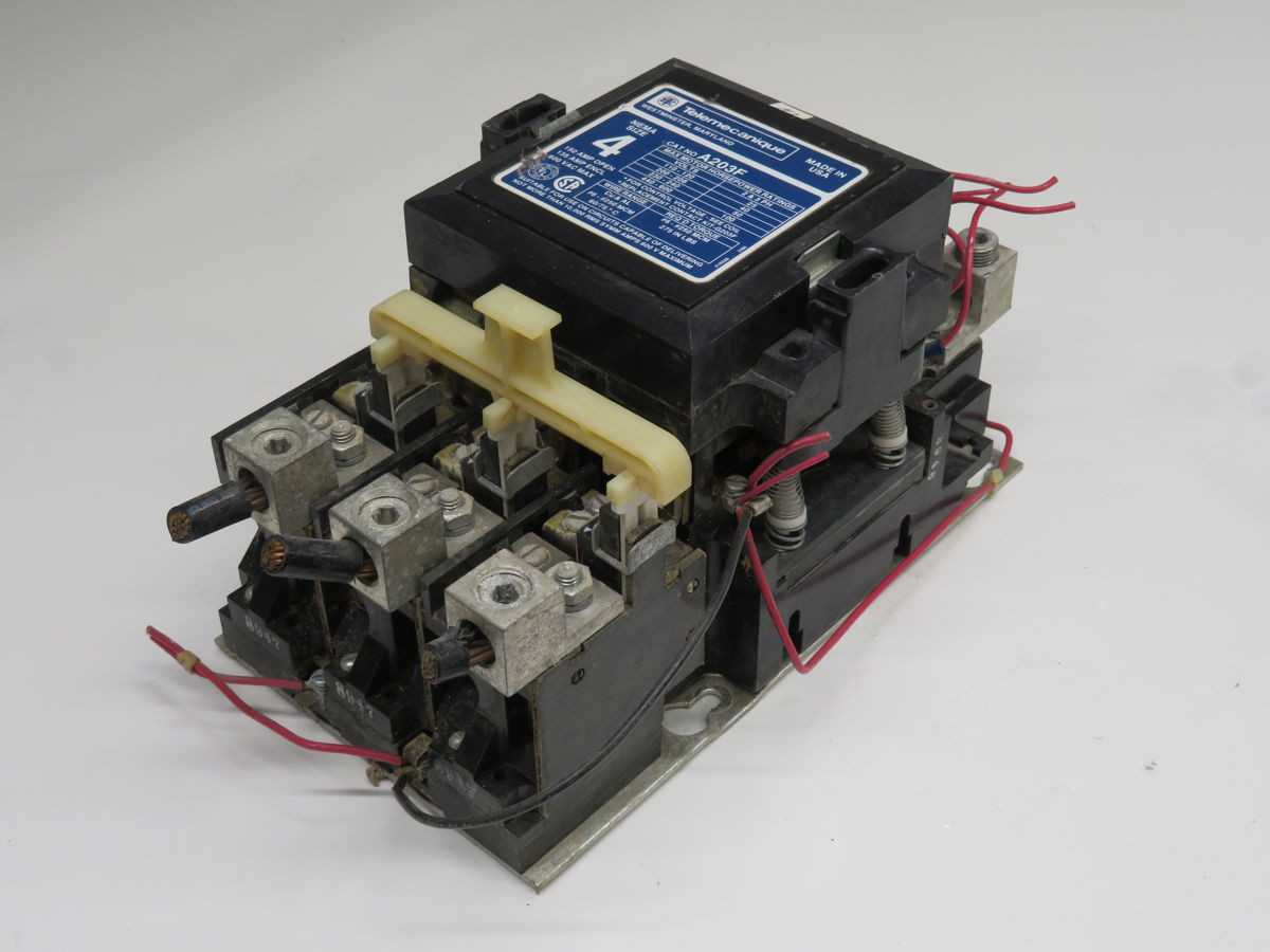 TELEMECANIQUE A203F STARTER T249724 - CONTACTORS