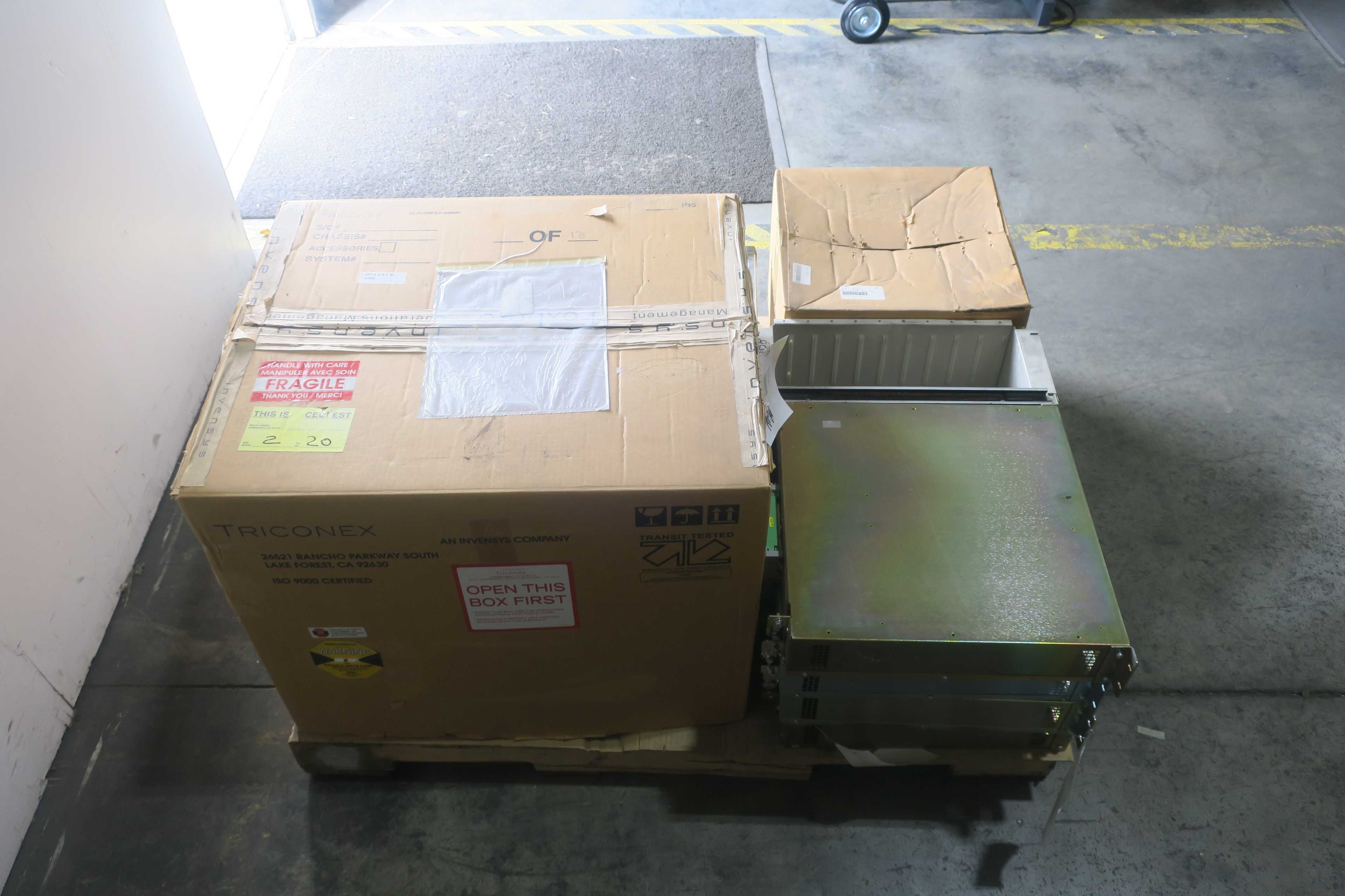 SKU 1785293 - 2 PALLETS OF ASSORTED CHASSIS MODULES - PLC MODULES