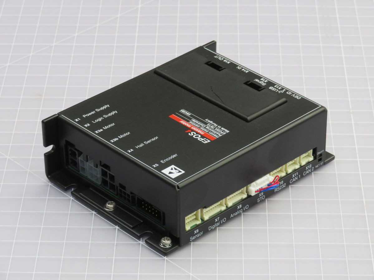 MAXON MOTOR EPOS4 70/15 READY-TO-CONNECT POSITIONING CONTROLLER T256878 - MOTOR DRIVES