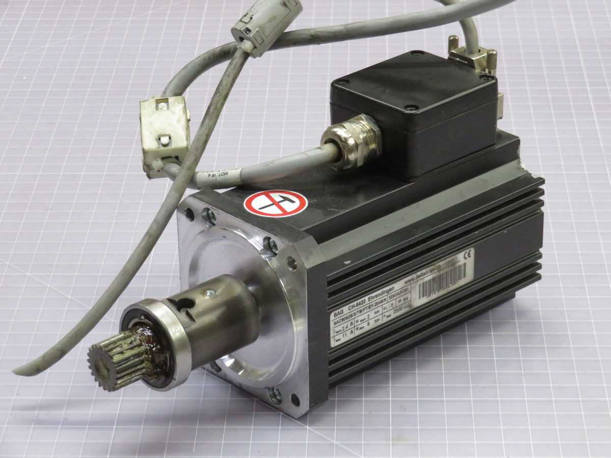 Delta Drive SAC90S25/3/TB/FT/EY-2048/K Servo Motor T255308 - SERVO