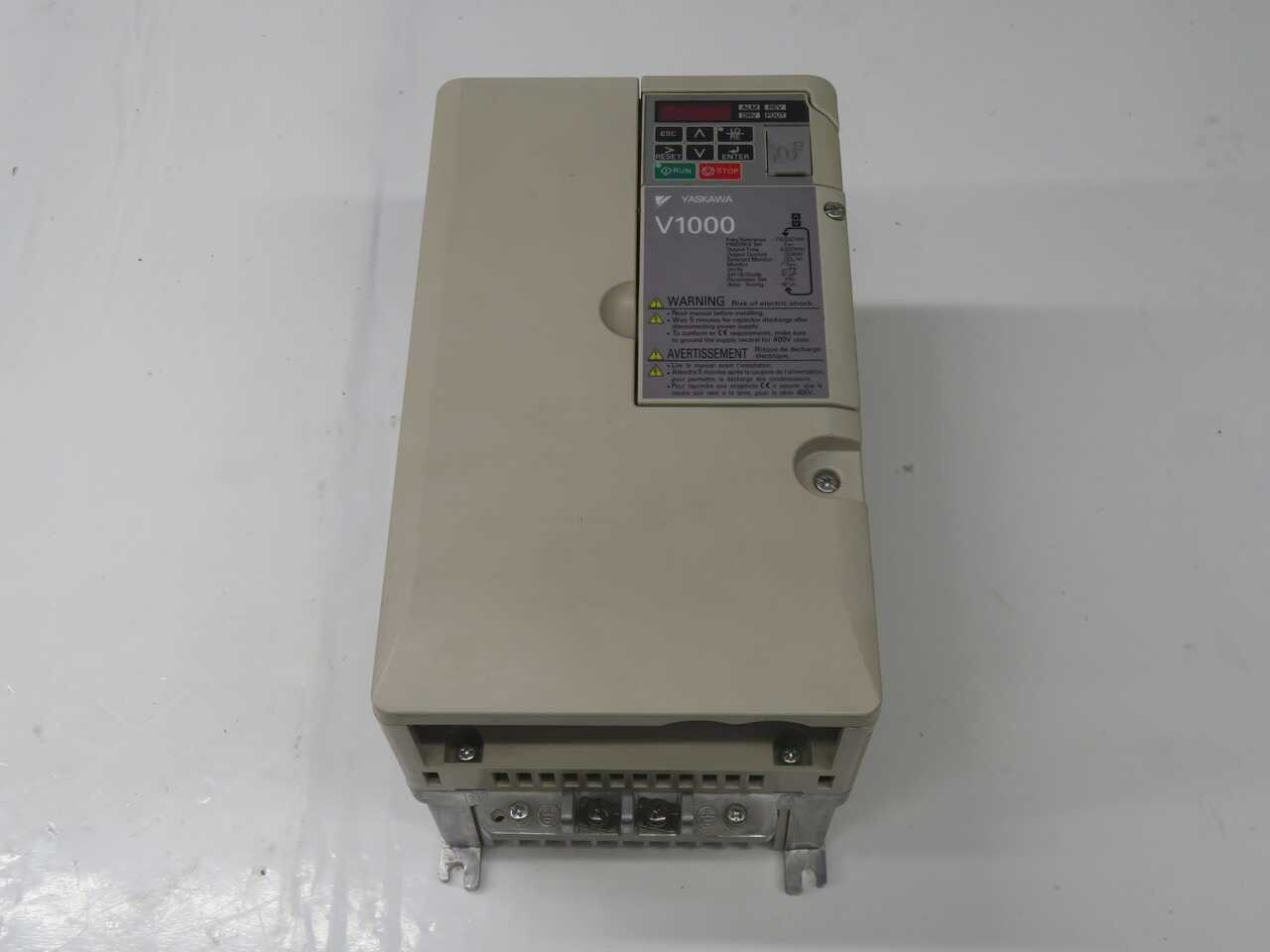 YASKAWA CIMR-VU4A0018FAA STANDARD DRIVE T270757 - AC VFD DRIVES