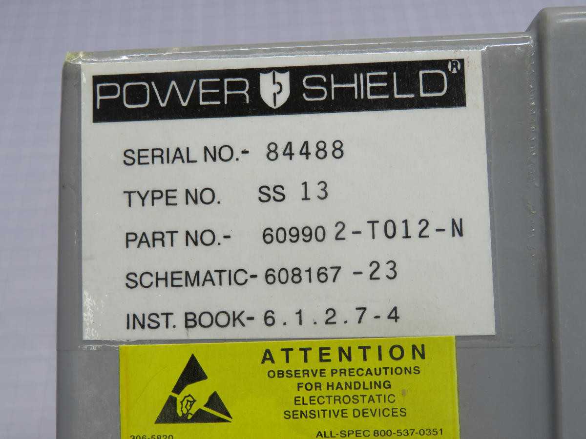 ABB SS 13 Power Shield Solid State Trip T225369 - CIRCUIT BREAKERS