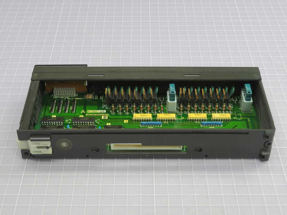 MITSUBISHI AY50-UL OUTPUT MODULE T239519 - PLC MODULES
