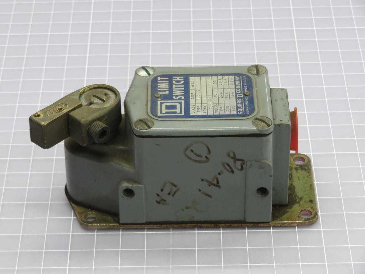 SQUARE D 9007 TUD-12 LIMIT SWITCH T239256 - INDUSTRIAL PARTS