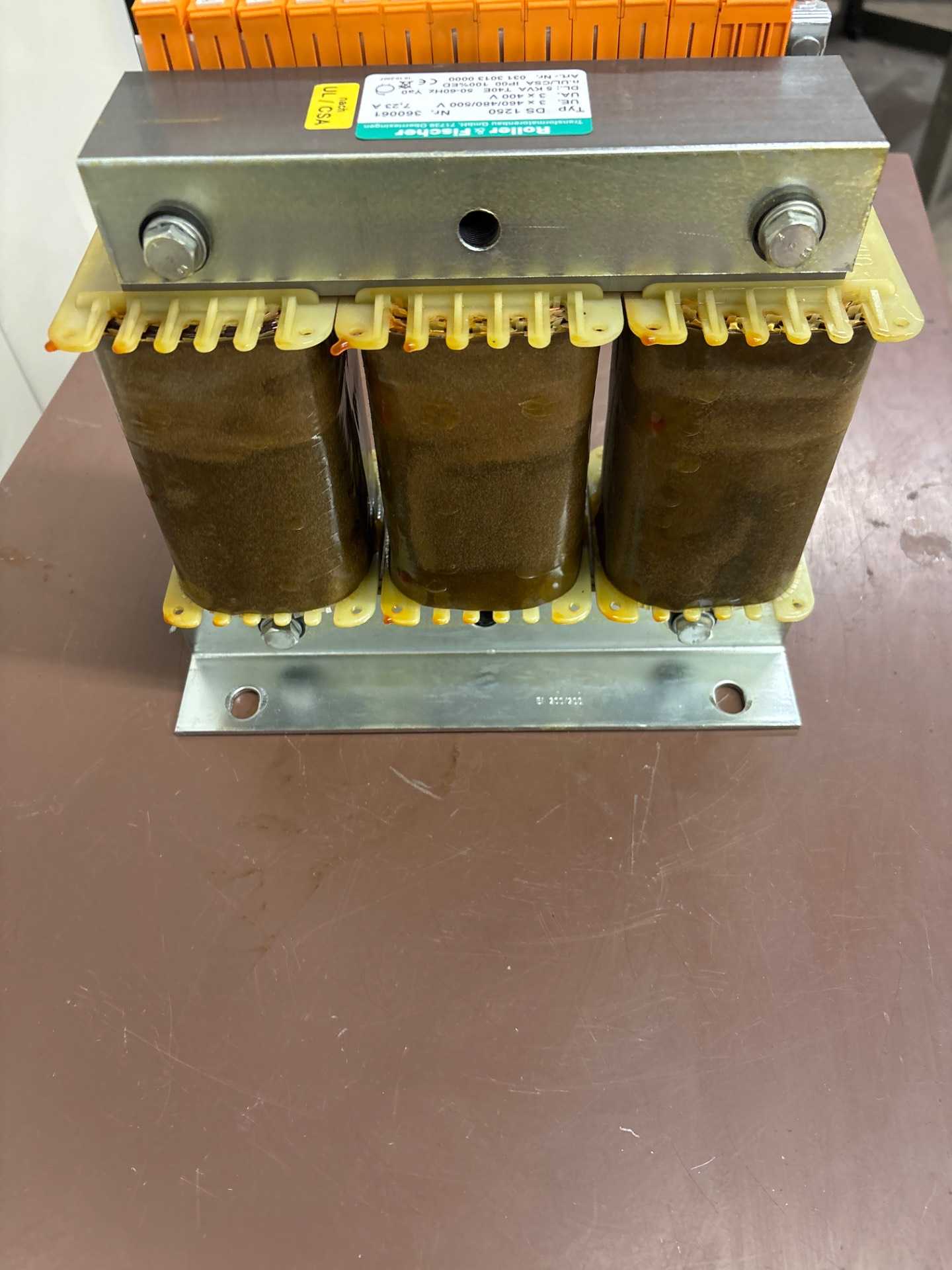 2007 ROLLER & FISCHER DS1250 CONTROL TRANSFORMER - CONTROL TRANSFORMERS