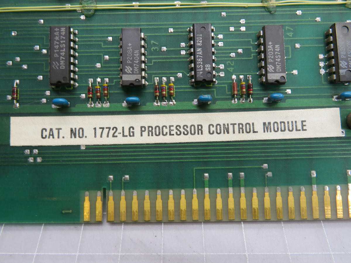 Allen Bradley 1772-LG Processor Control Module T232939 - AUTOMATION & CONTROLS
