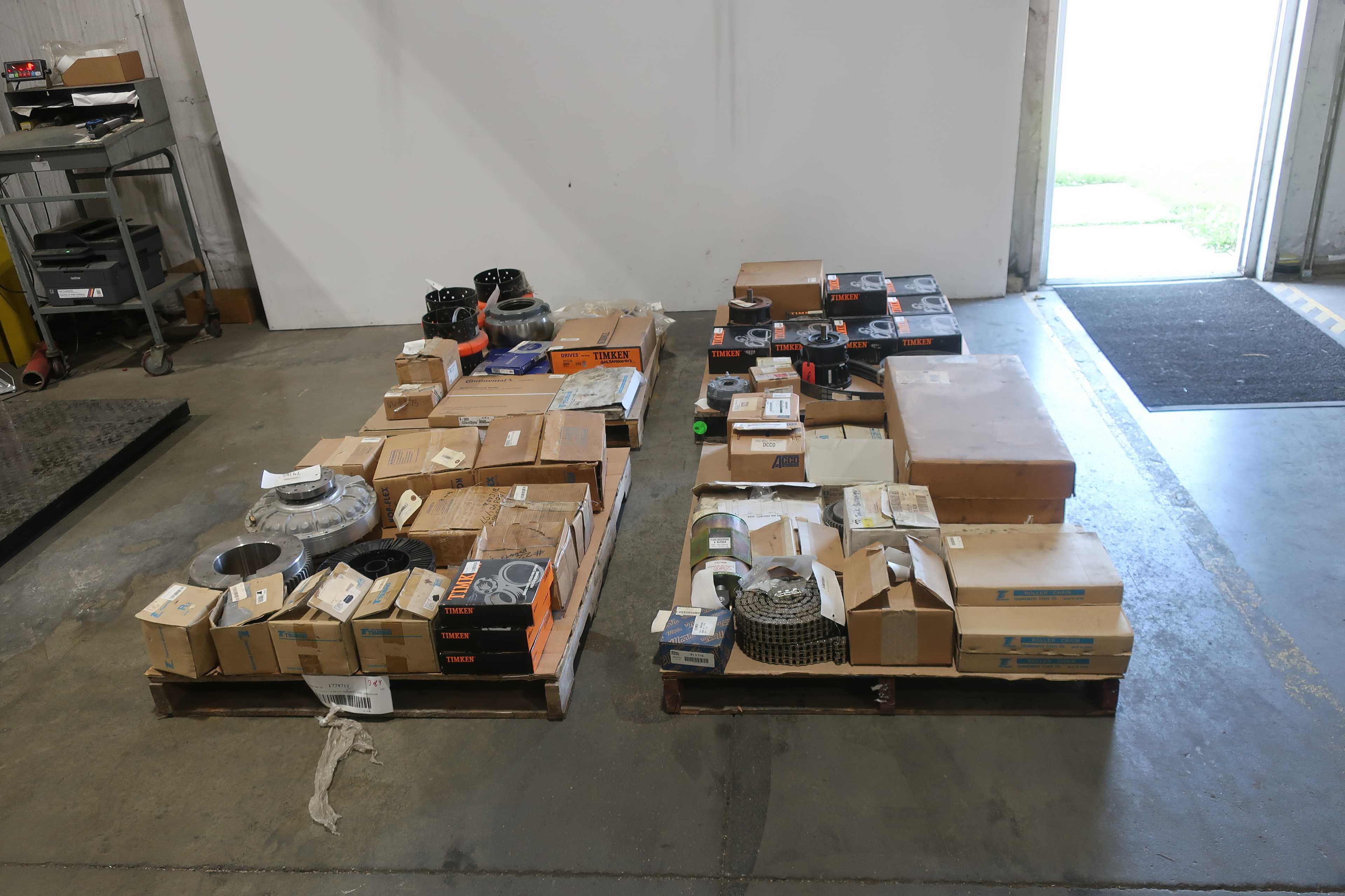 SKU 1774712 - 4 PALLETS OF ASSORTED POWER TRANSMISSION - POWER TRANSMISSION