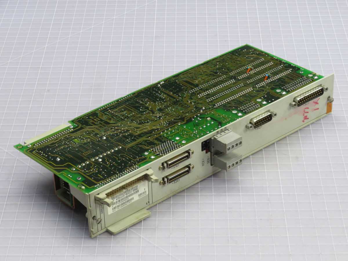 SIEMENS 6SN1118-0DJ23-0AA2 PERFORMANCE MODULE T259188 - SERVO DRIVES