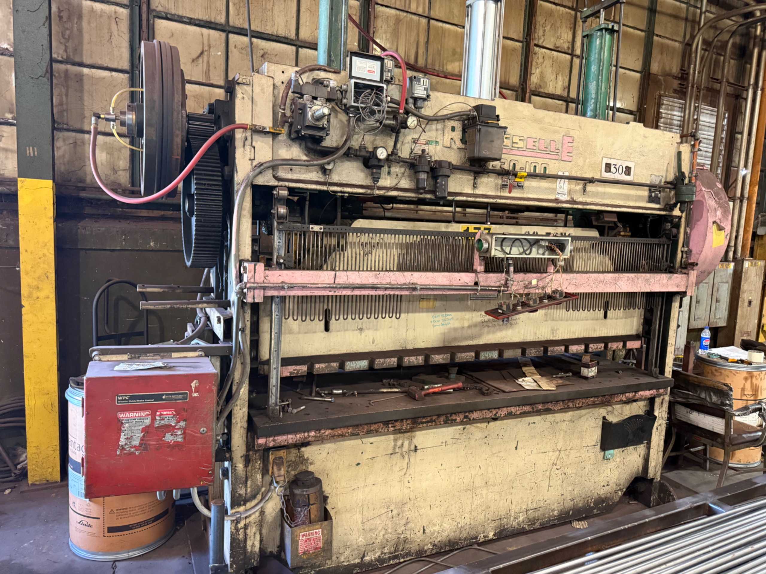 Rouselle 8S100 Mechanical Stamping Press - 80 Ton, 4" Stroke, 75 SPM - MECHANICAL STAMPING PRESSES