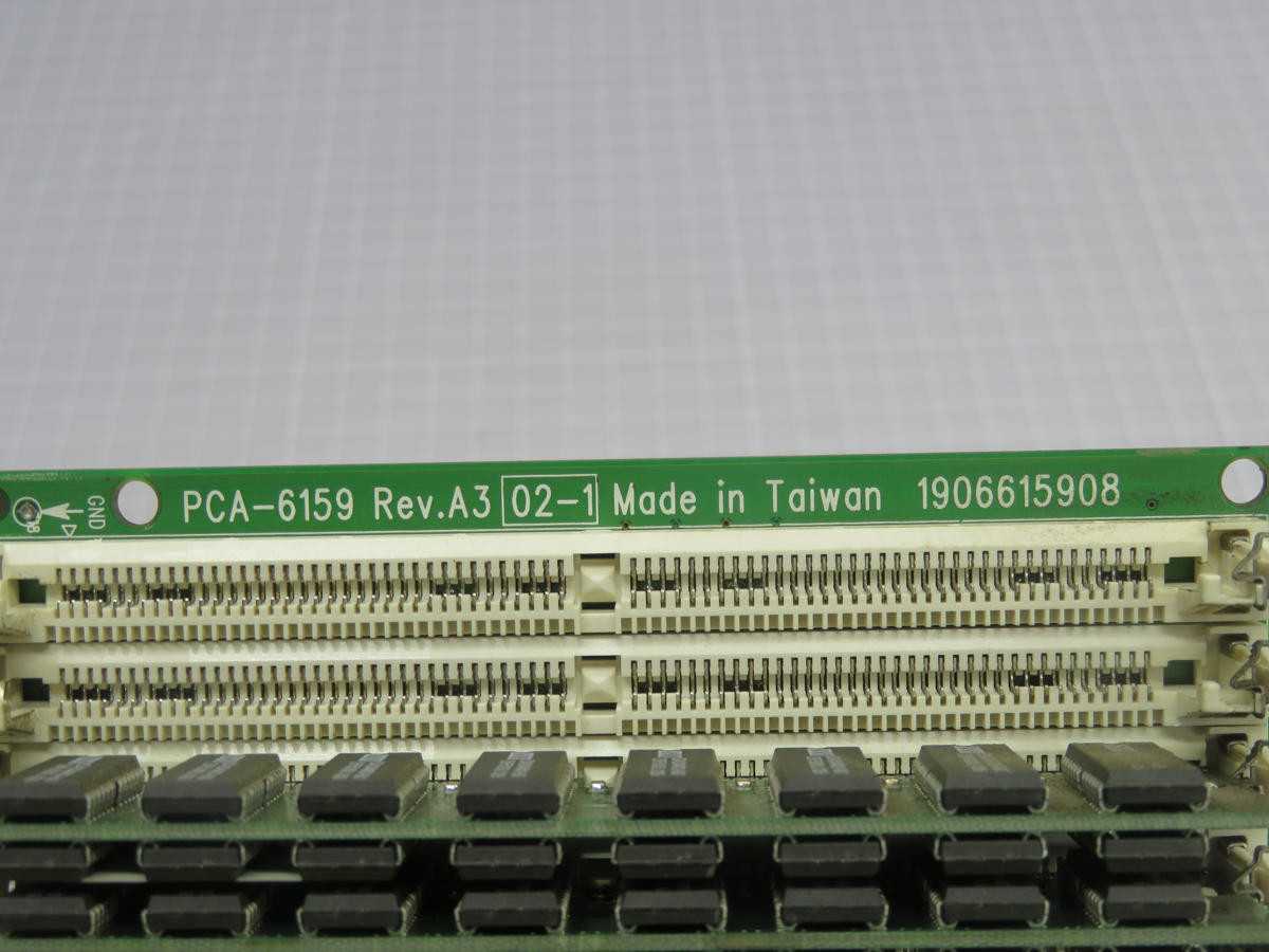 ADVANTECH NE03208C-42-T6 PCA-6159 PLC/MACHINE CONTROL T222714 - PCB CIRCUIT BOARDS
