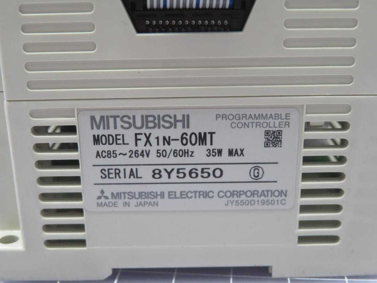 MITSUBISHI FX2N-16EYT FX1N-60MT PROGRAMMABLE CONTROLLER T220733 - PLC MODULES