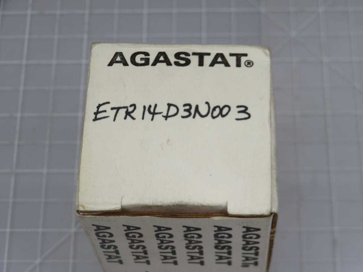 AGASTAT ETR14D3N003 TIME DELAY RELAY T202195 - TIME DELAY RELAY