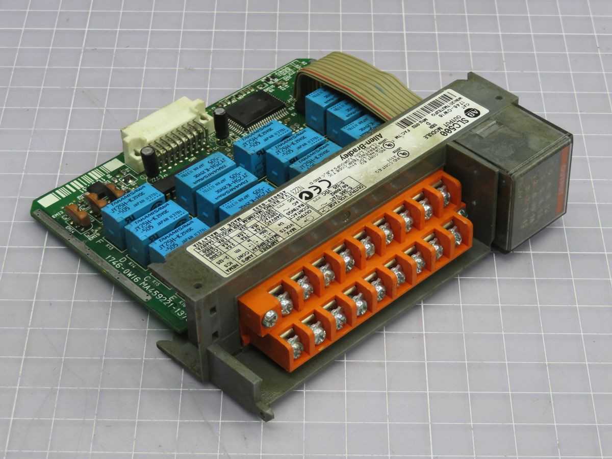 Allen Bradley 1746-0W16 Output Module T248059 For Reliable Control Systems - INDUSTRIAL PARTS