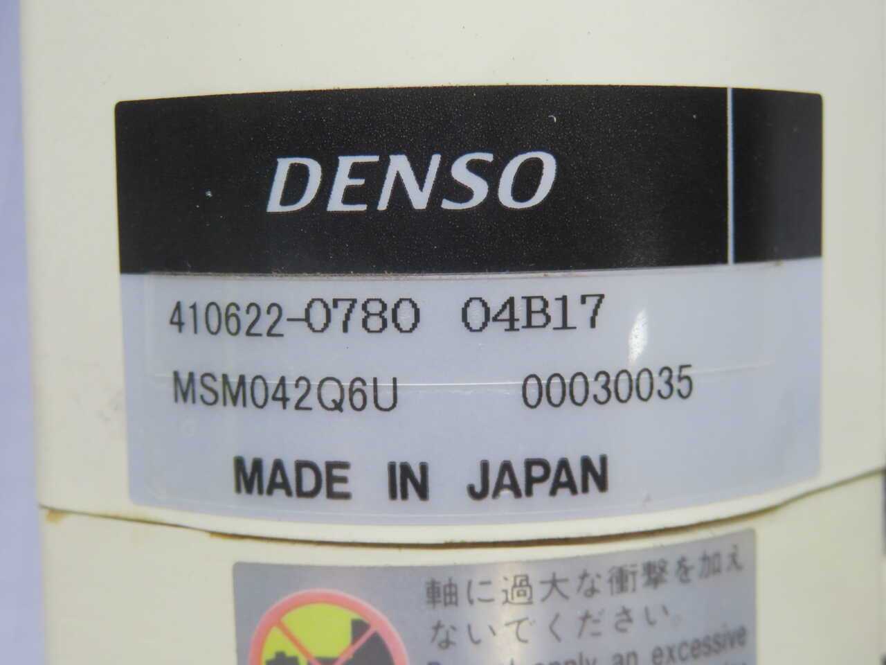DENSO 410622-0780 MSM042Q6U SERVO MOTOR - ROBOT CONTROLLERS