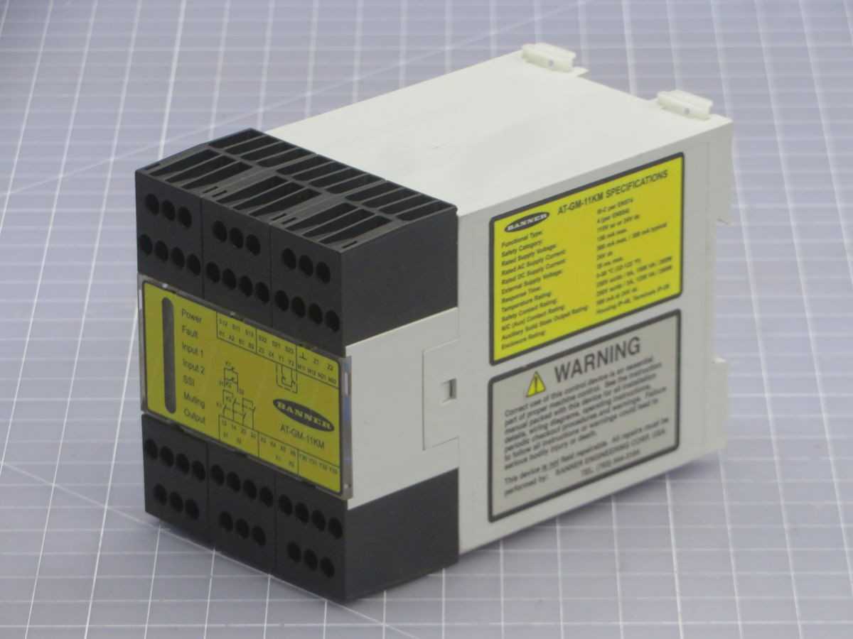 BANNER AT-GM-11KM CONTROL MODULE T247356 - PLC MODULES