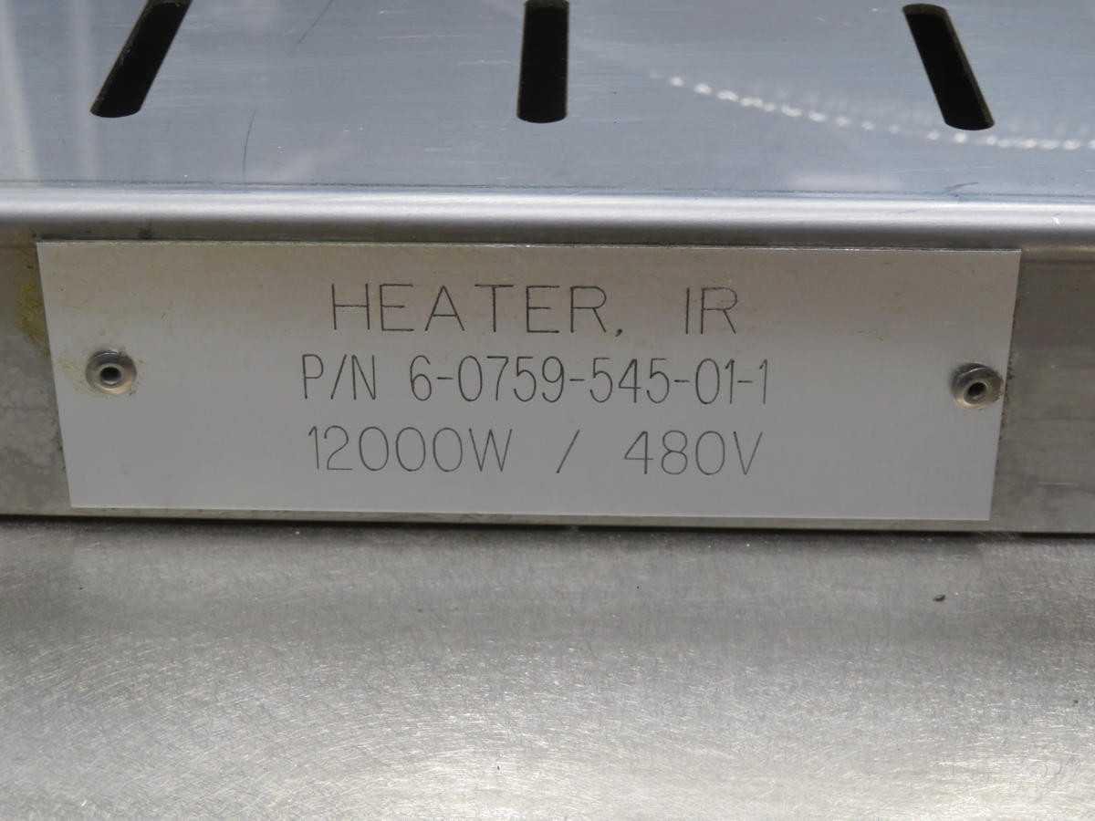 Electrovert IR 6-0759-545-01-1 Pre-Heater T215717 - HEATING ELEMENTS