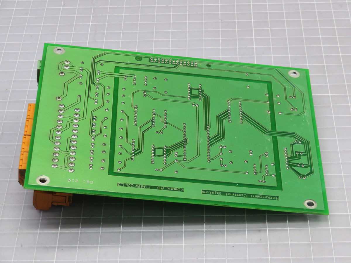 KOMAX F365R03.L1 REDUNDANT CONTROL SYSTEM T255351 - PCB CIRCUIT BOARDS